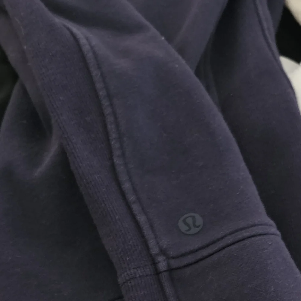 Lululemon Press Pause Pullover Sweatshirt Midnight Navy Size 4